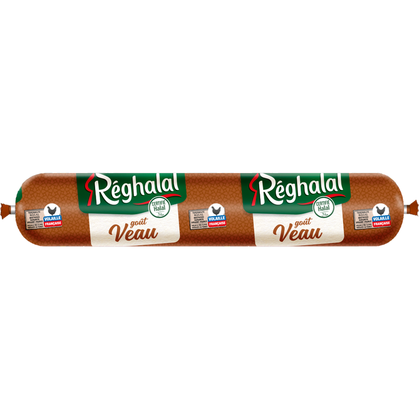 Packaging saucirégal gout veau halal origine France - réghalal